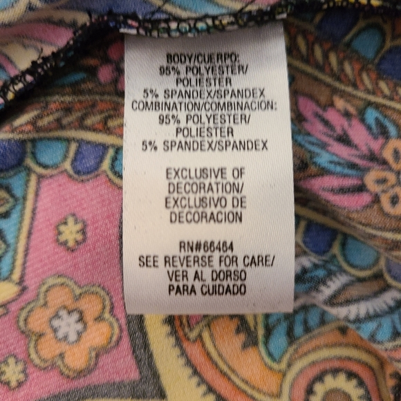 Sandra Darren size 14 black/white dress - Picture 13 of 15